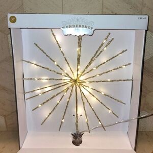 Wondershop Twinkling LED Lighted Tree Topper